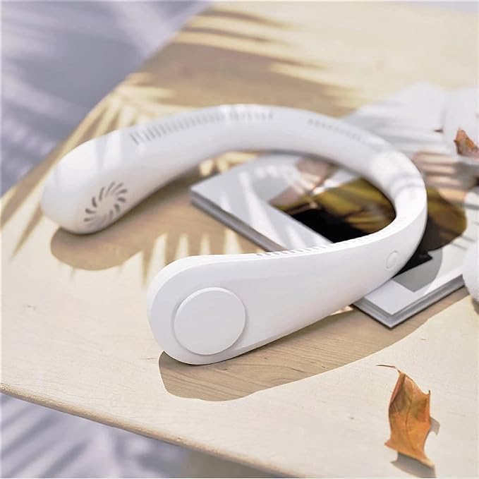 Portable Bladeless Hanging Rechargeable Neck Fan