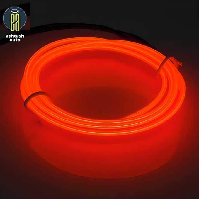 5M EL Wire Car Interior Light Neon Light, Dance Party Decor Light Neon LED Lamp Flexible EL Wire Rope Tube Waterproof LED Strip ? (Only EL Wire)