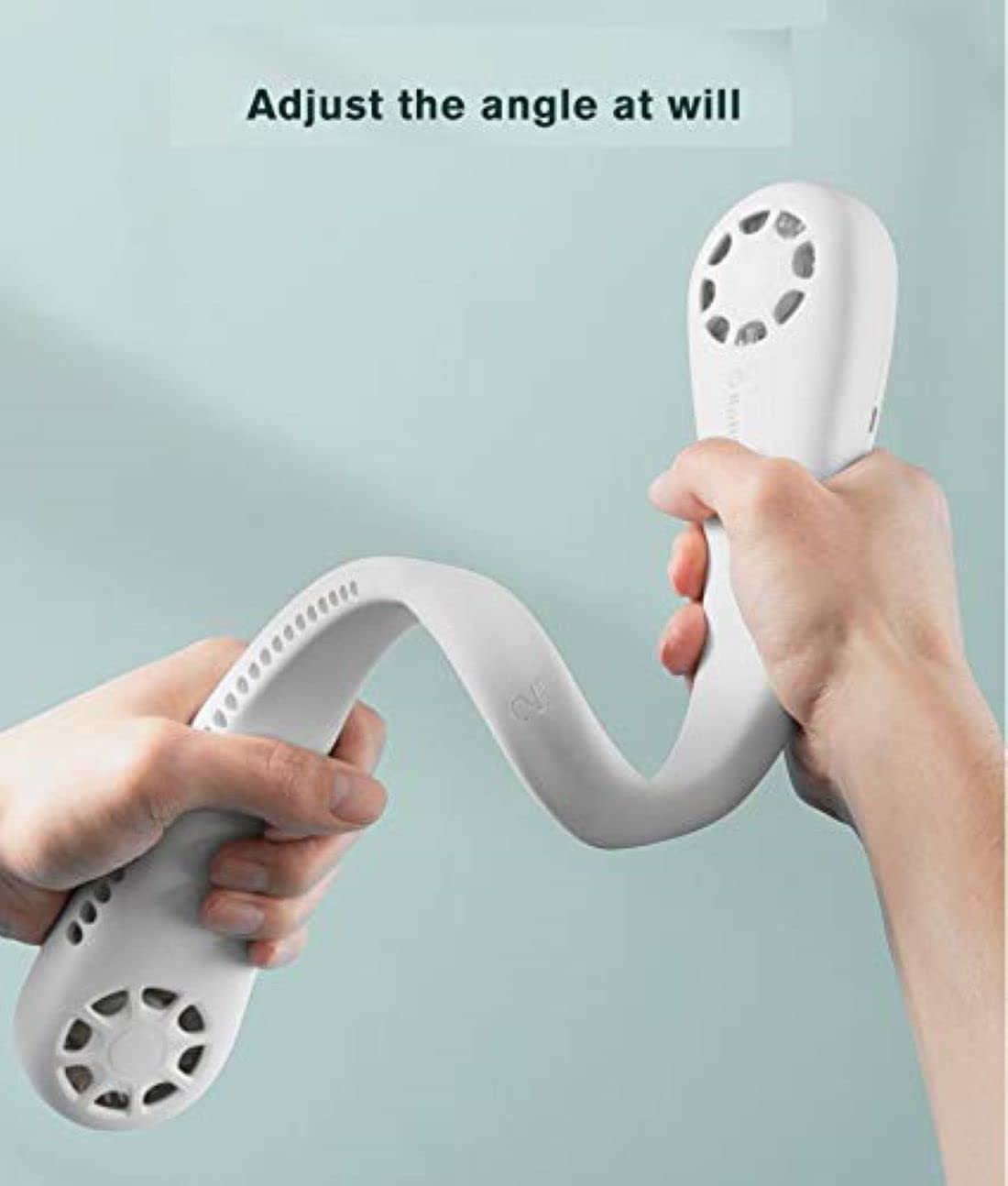 Portable Bladeless Hanging Rechargeable Neck Fan
