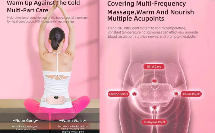 Portable Cordless Heating Pad - Menstrual Heating Pad