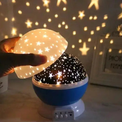 Stars and Moon Projection Lamp